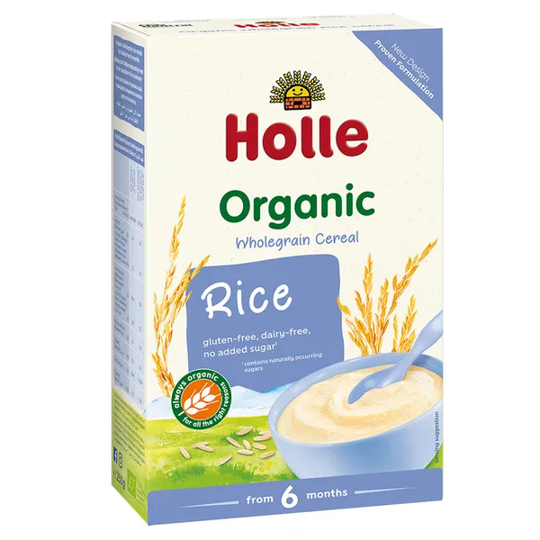 Holle Wholegrain Cereal Rice