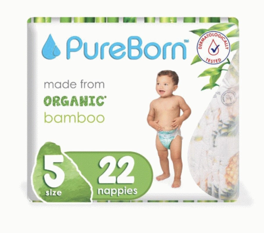 Pureborn Diapers Size 5
