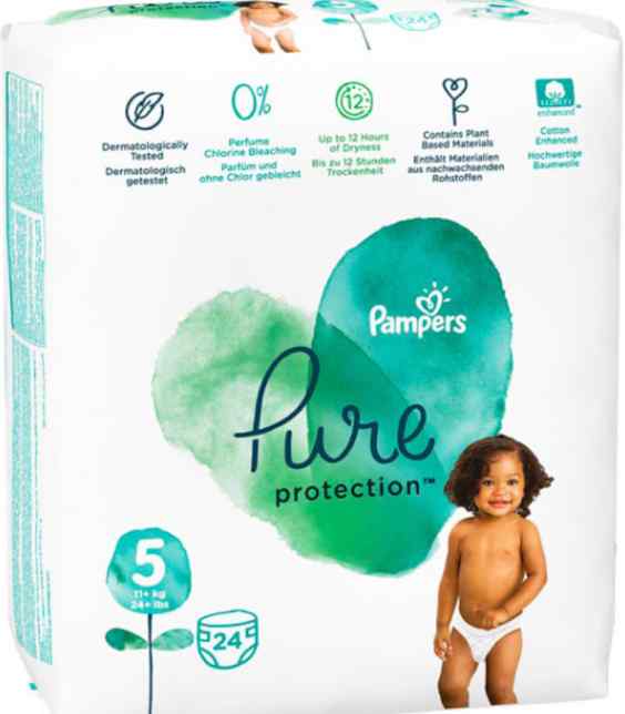 Pampers pure 5 (24 pcs)