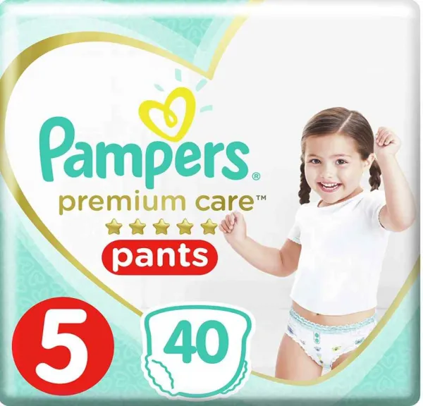 pampers premium 5 pants (40 pcs)