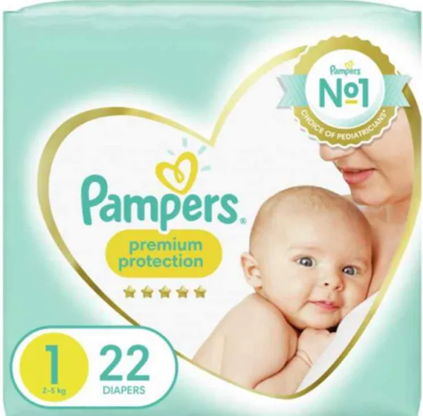 Pampers Premium 1 (22 pcs)