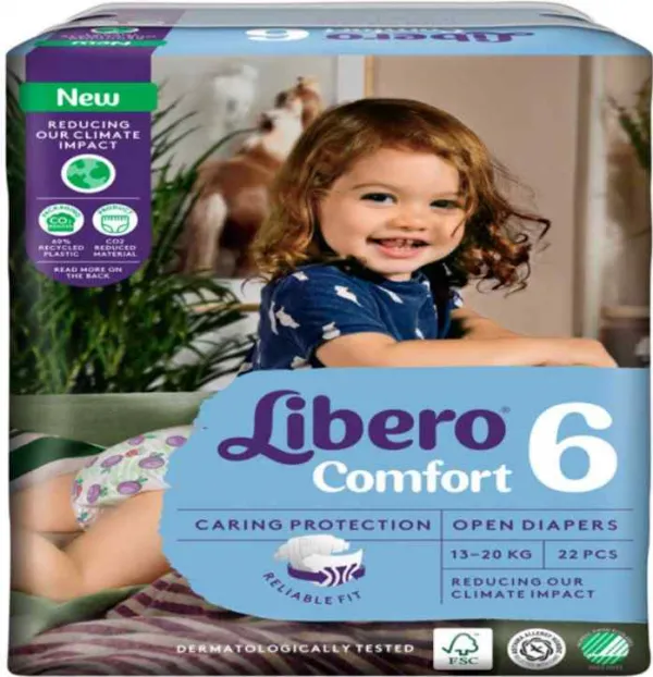 Libero comfort size 6 (22 pcs)