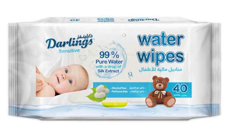 Darlings Sensitive Water Wipes