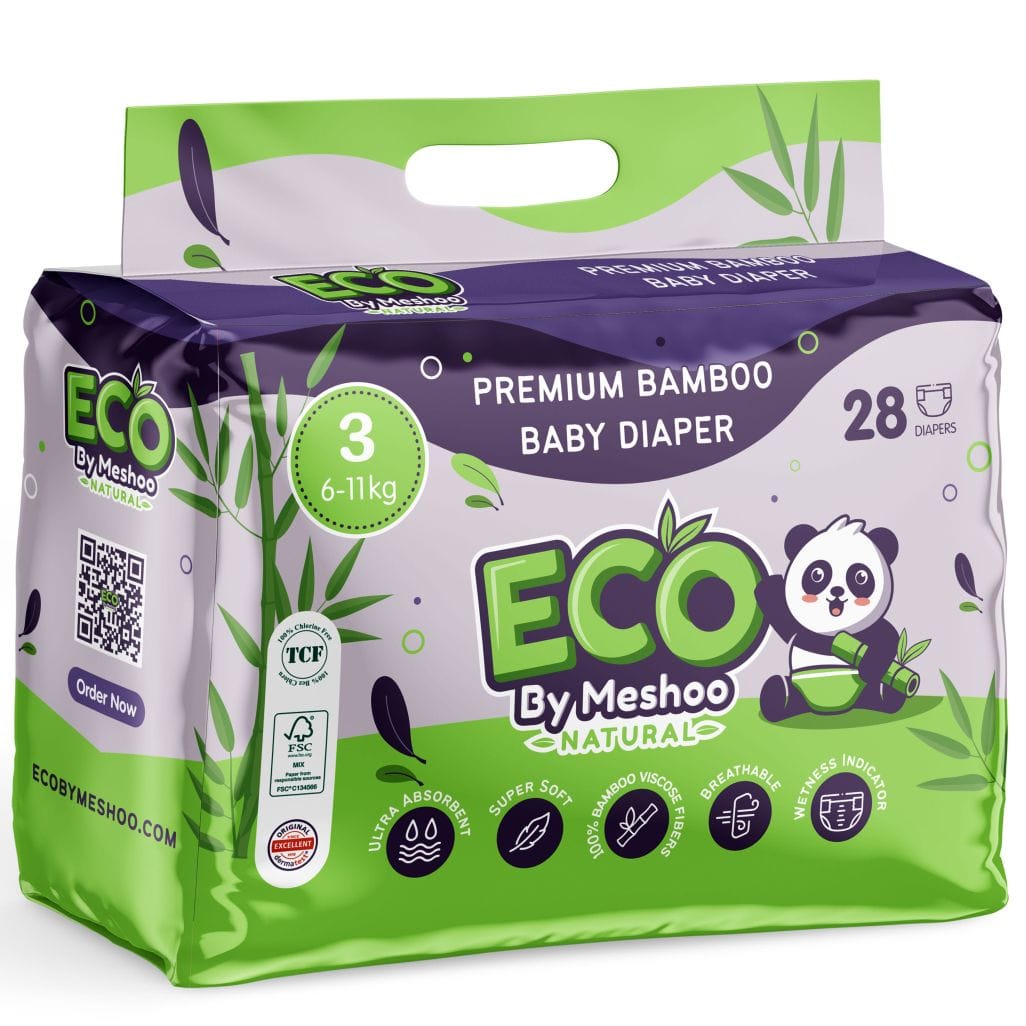 Eco By Meshoo-100% D6-11 كجم / مقاس 3M - 28 قطعة.