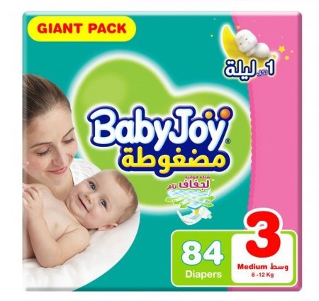 BabyJoy - Size 3 Diapers (84pcs)