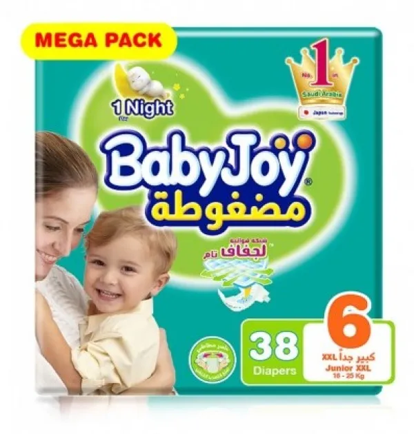BabyJoy - Size 6 Diapers (38pcs)