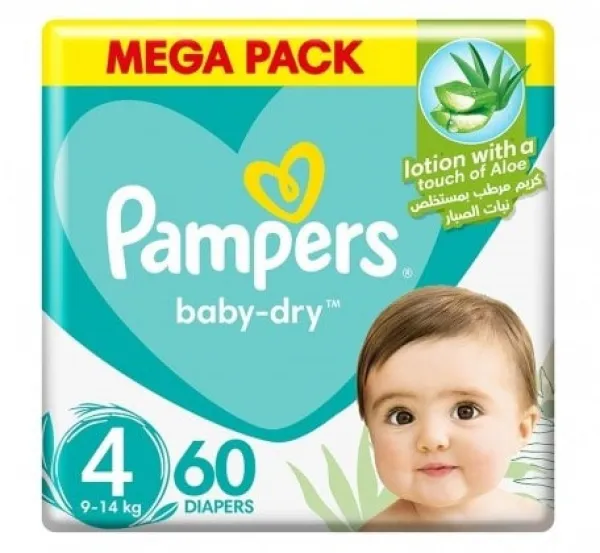 pampers 4 (60 pcs)