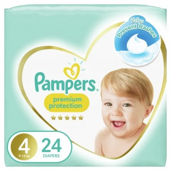 Pampers premium 4 (24 pcs)