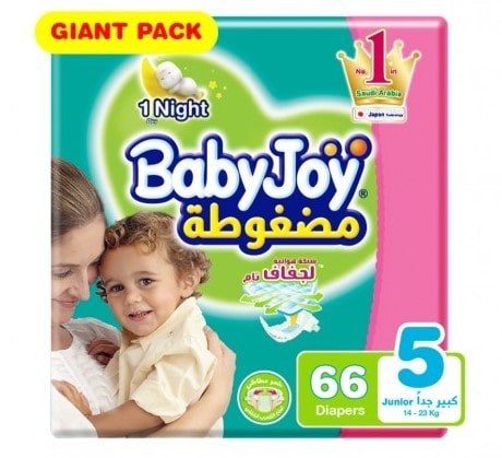 BabyJoy - Size 5 Diapers (66pcs)