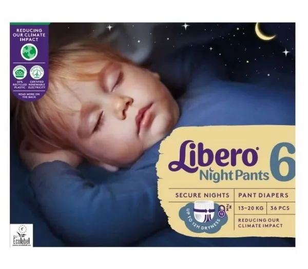 Libero Night pants size 6
