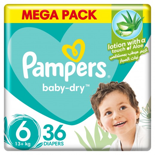 pampers 6 (36 pcs)