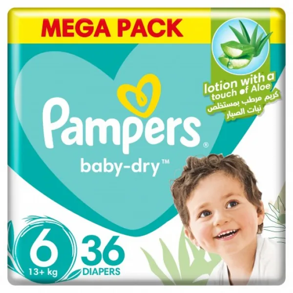 pampers 6 (36 pcs)