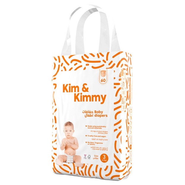 Kim & Kimmy Diapers - Size 3