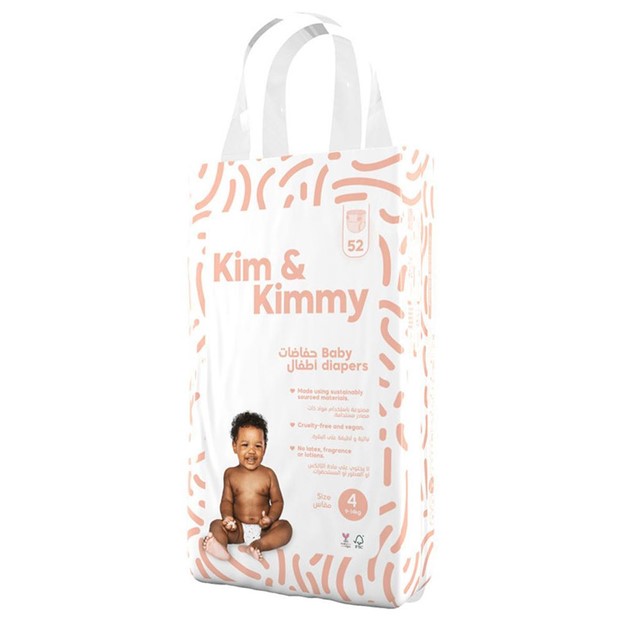 Kim & Kimmy Diapers - Size 4