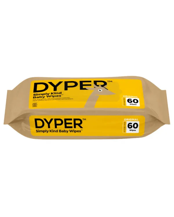 DYPER wipes (60 pcs)