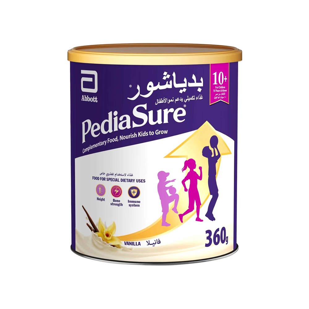 بدياشور حليب بنكهة الفانيلا (10+) – 360 جم