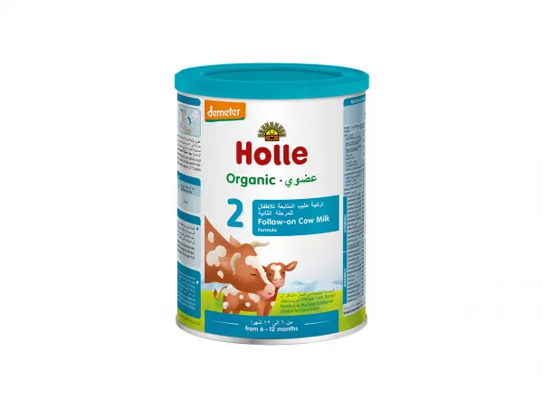 Holle Organic Cow Milk 2 – Follow On Formula (6-12m) – 400g