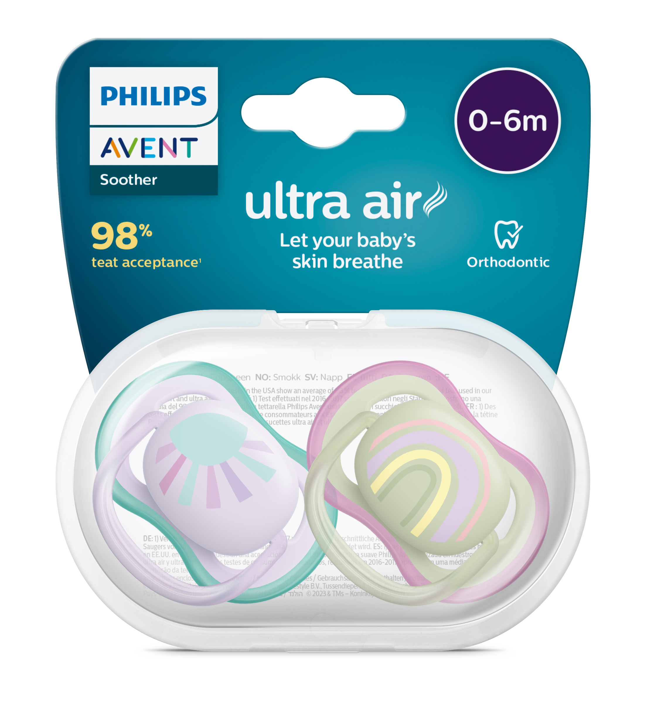Philips Avent Ultra Air Pacifiers