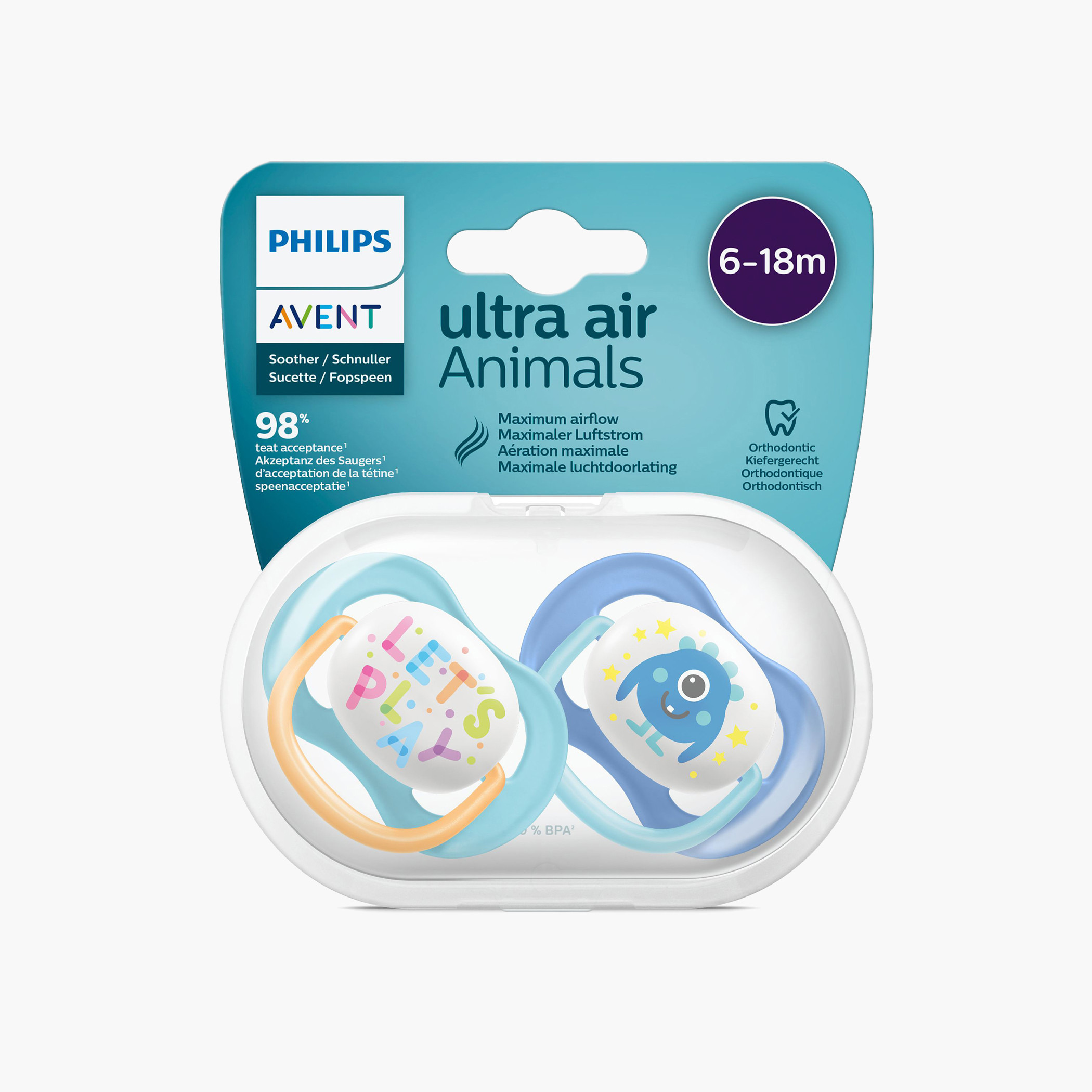 Philips Avent Ultra Air Pacifiers