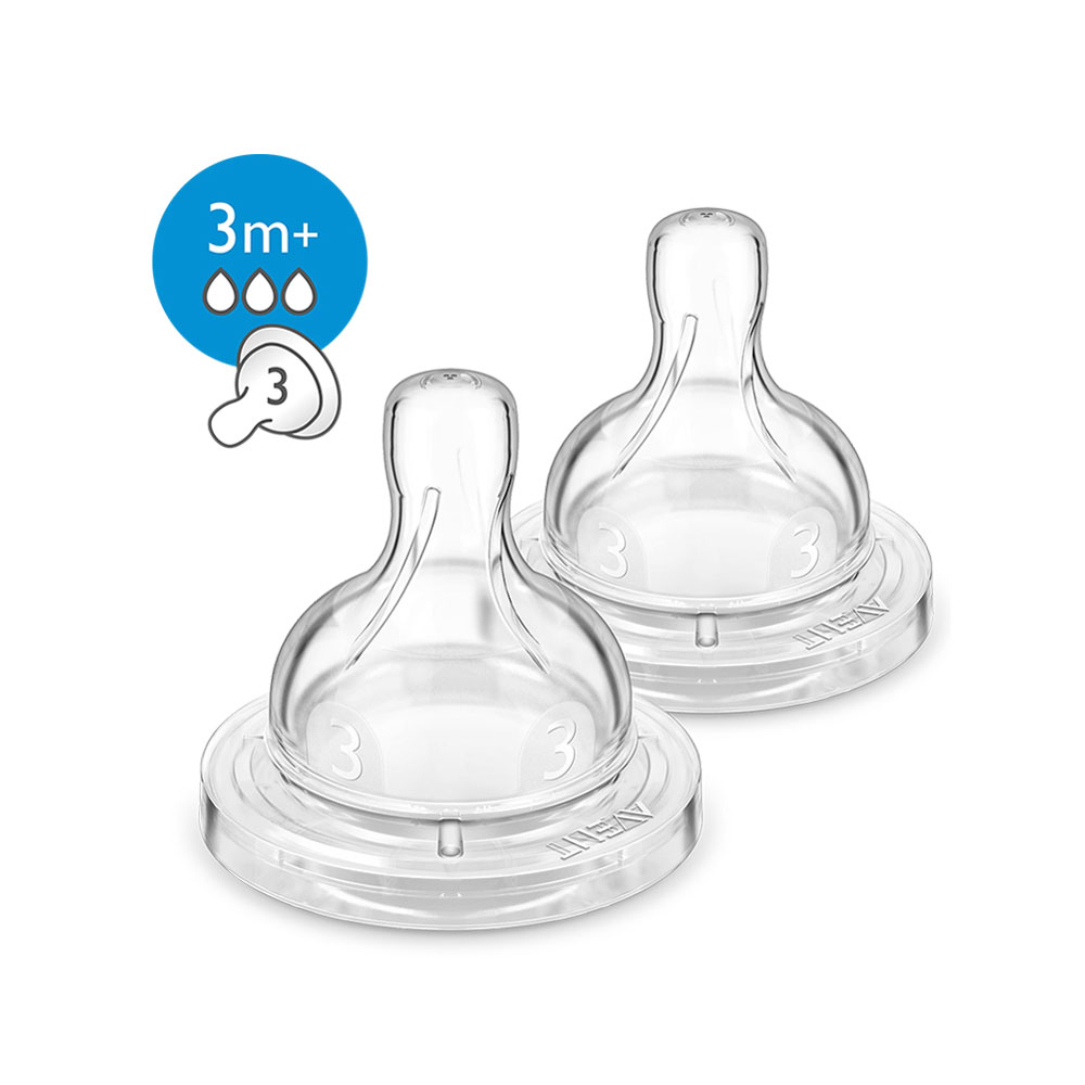 Philips Avent Classic+  Anti-Colic 3 Hole Teats