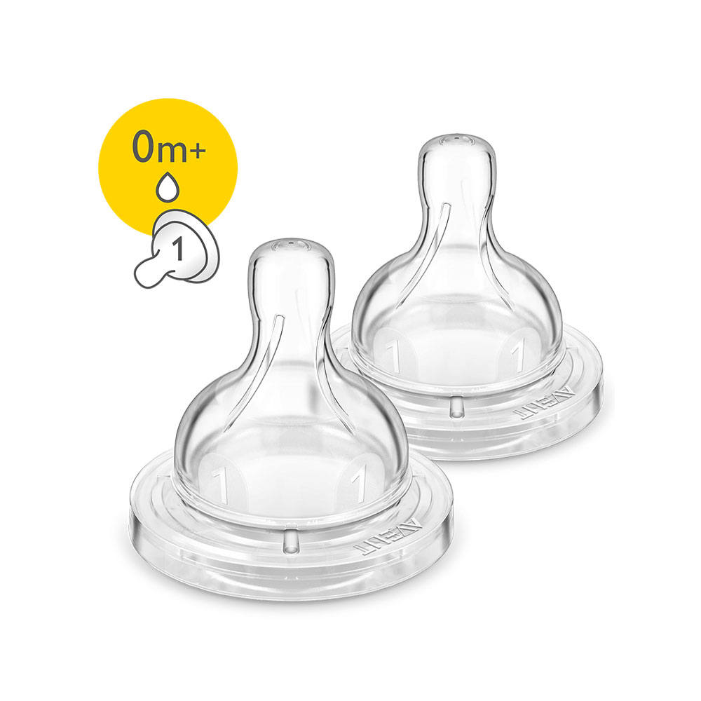 Philips Avent Classic+  Anti-Colic 1 Hole Teats