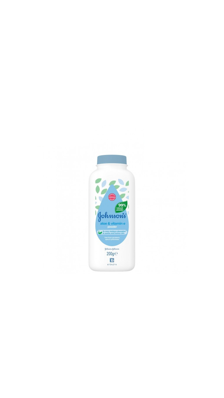 Johnson’s Baby Aloe & Vitamin E Powder
