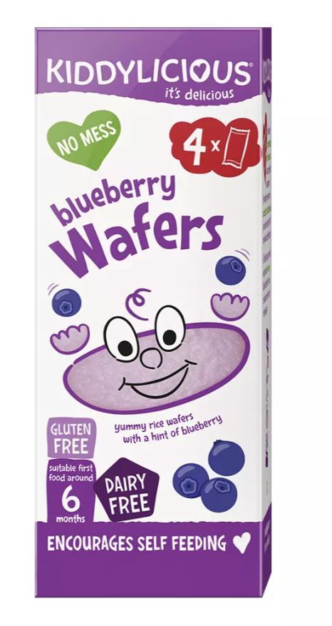 Kiddylicious - Wafers Blueberry mini