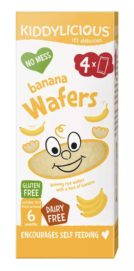 Kiddylicious - Wafers Banana - Mini