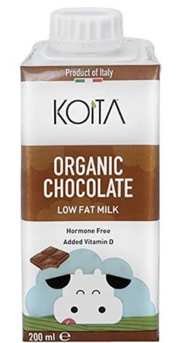 Koita - chocolate low fat organic cow milk -200 ml