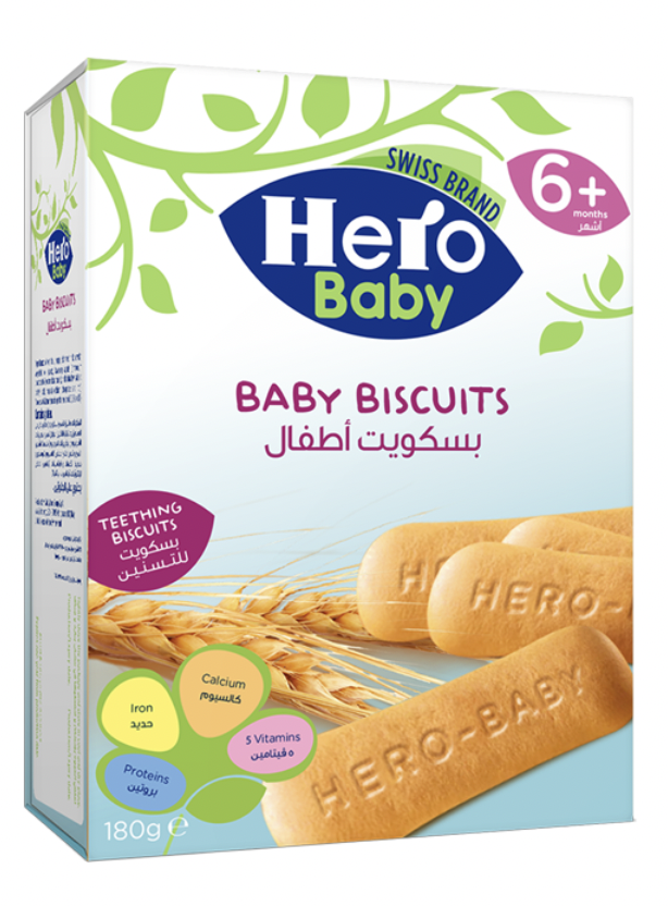 Hero Baby Biscuits  (6+Months)