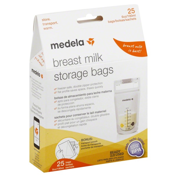 Medela Breast Milk Storage bags -  25pcs